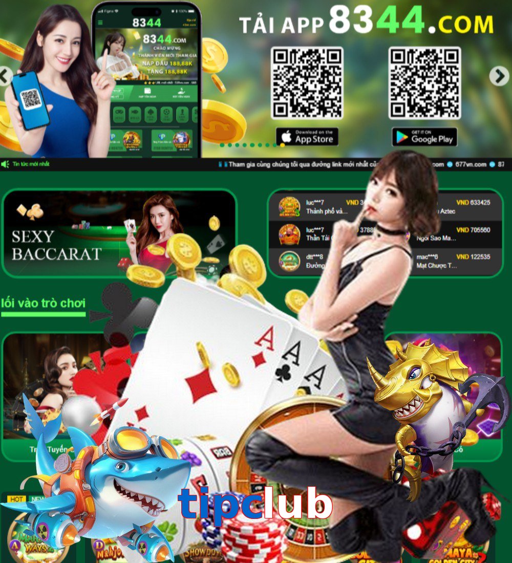 Casino Trực Tuyến Trò Chơi Được Yêu Thích Tại tipclub